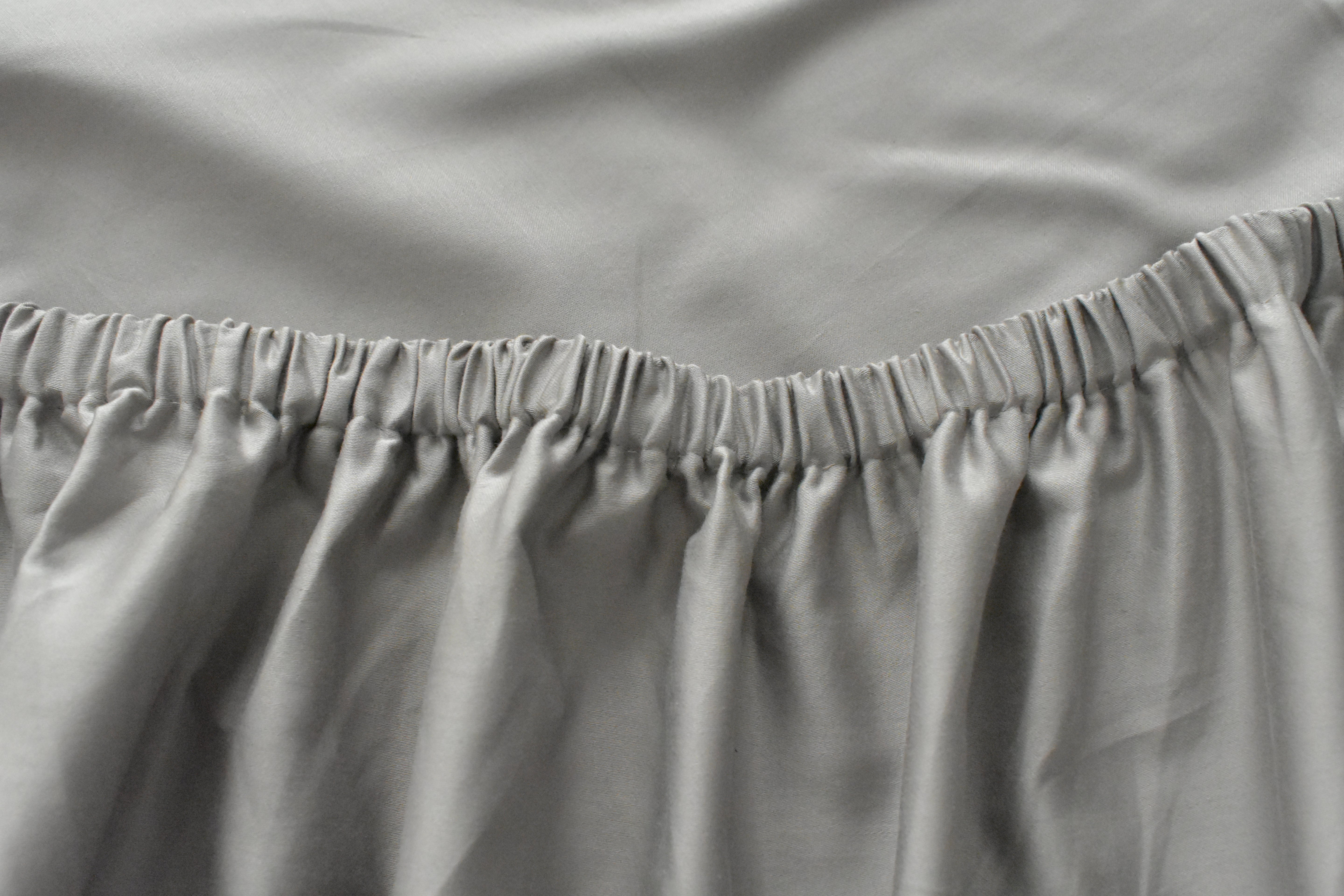 Trees & Hugs™ - Signature Seam Gray Organic Cotton Sheet set
