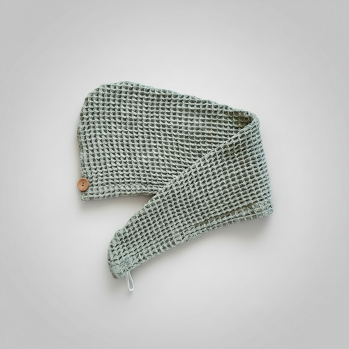 The Waffle Organic Cotton Hair Wrap