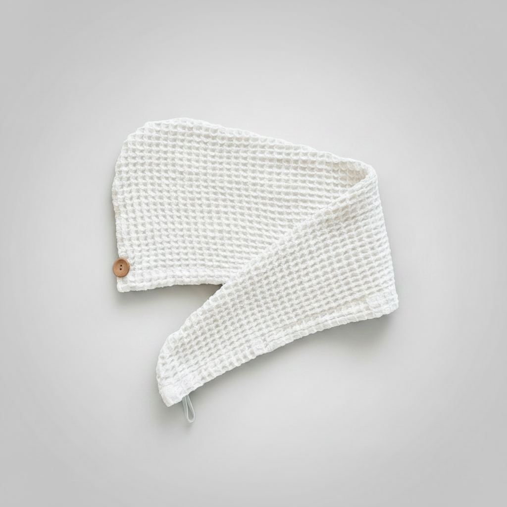 The Waffle Organic Cotton Hair Wrap