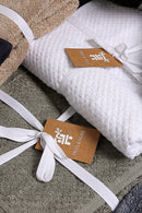 Organic Cotton Pebble Bath Towel