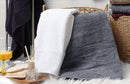Organic Cotton Pebble Bath Towel