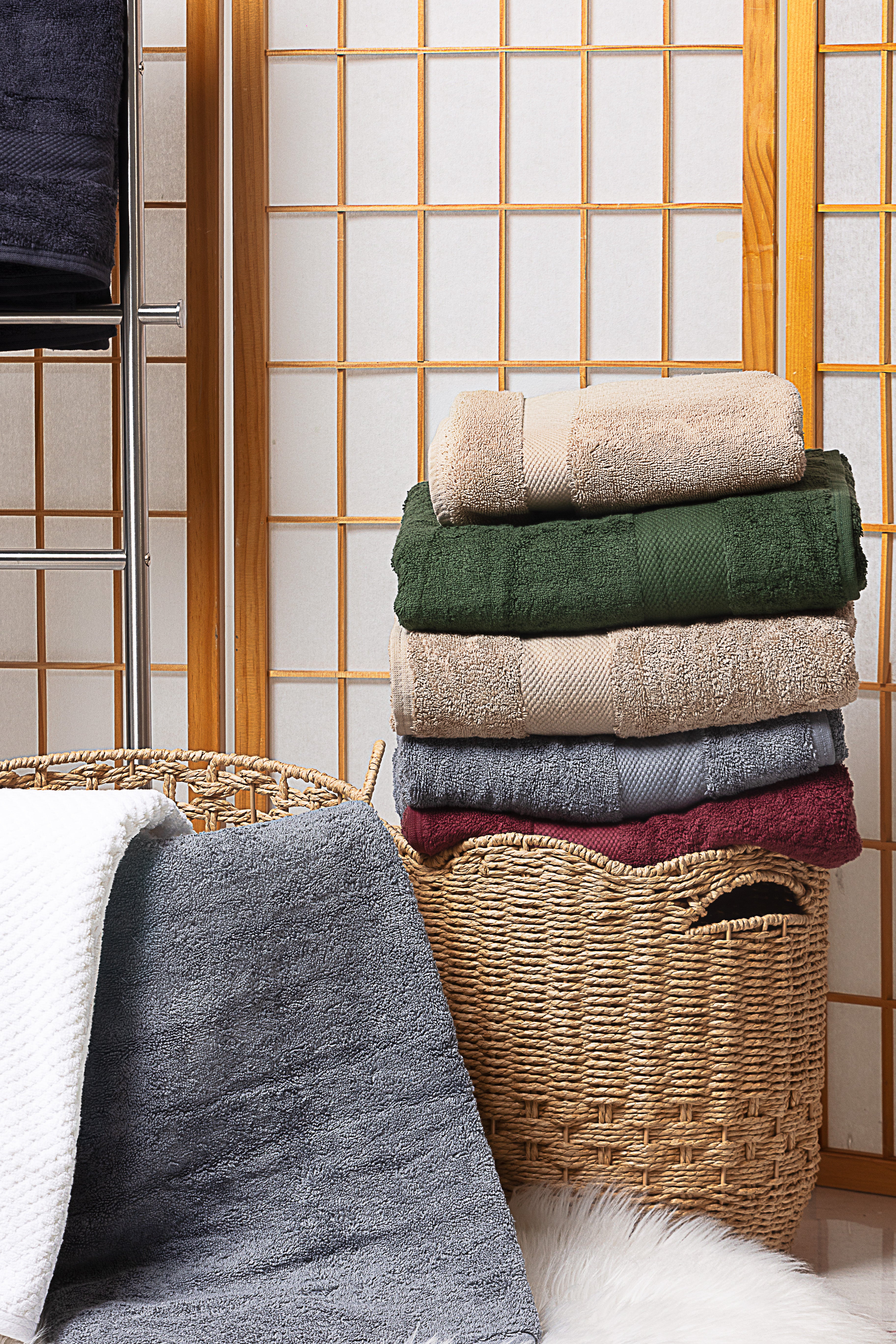 Organic Cotton Plush Bath Towel
