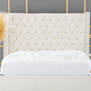 Trees & Hugs® - Luxe Seam White Organic Cotton Sateen Sheet set