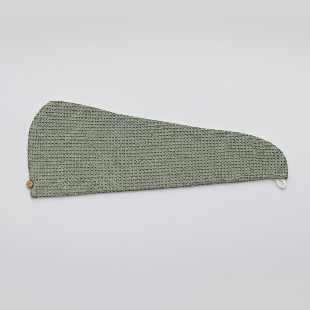 The Waffle Organic Cotton Hair Wrap