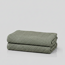 Organic Cotton Pebble Bath Towel Set of 2