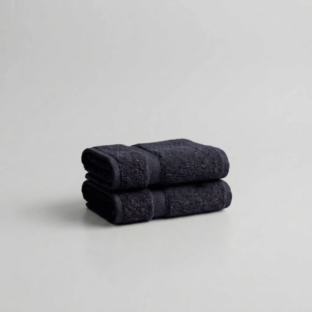 Organic Cotton Plush Hand Towels (Set of 2)