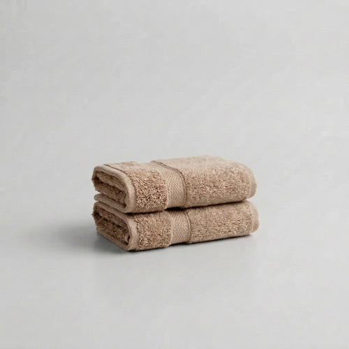 Organic Cotton Plush Hand Towels (Set of 2)