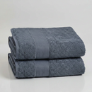 Organic Cotton Plush Bath Towel Set of 2
