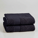 Organic Cotton Plush Bath Towel Set of 2