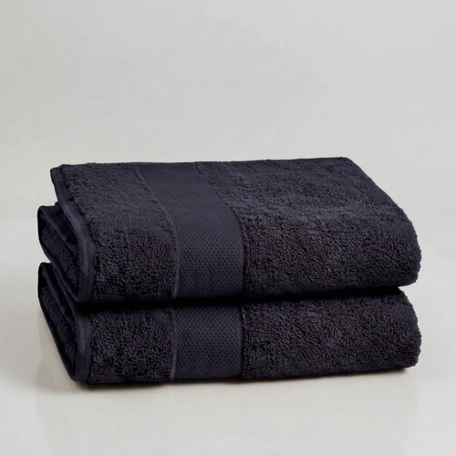 Organic Cotton Plush Bath Towel Set of 2