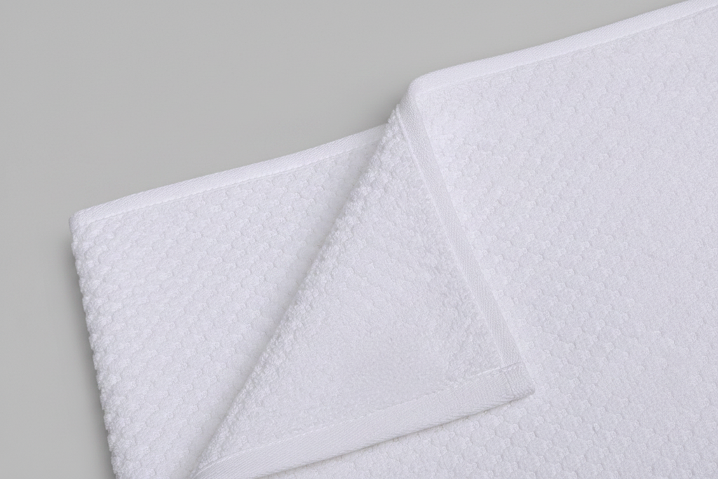 Organic Cotton Pebble Bath Towel